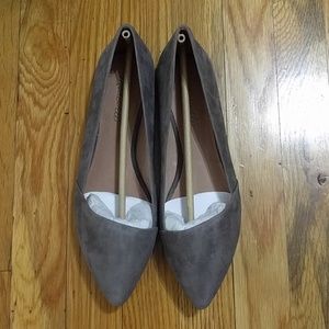 Madewell Mira suede flat